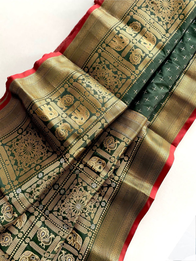 Ratan Kanjivaram Saree | Shoppers Trend