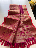 Load image into Gallery viewer, Ratan Kanjivaram Saree | Shoppers Trend
