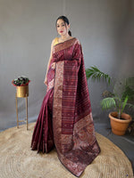 Load image into Gallery viewer, Goral Silk Saree | Shoppers Trend
