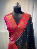 Load image into Gallery viewer, Anjali Pure Soft Paithani Silk Saree | Shoppers Trend
