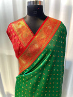 Load image into Gallery viewer, Anjali Pure Soft Paithani Silk Saree | Shoppers Trend
