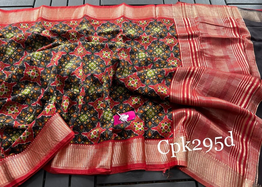 Nidhi Tussar Silk Saree | Shoppers Trend