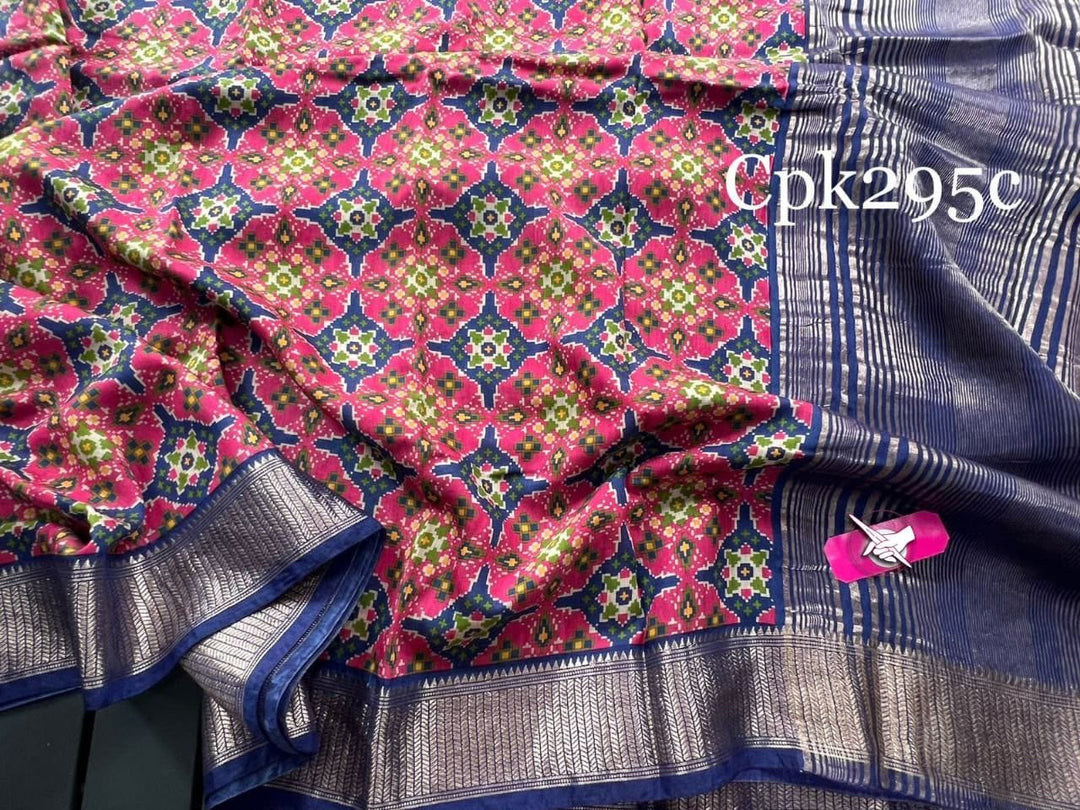 Nidhi Tussar Silk Saree | Shoppers Trend