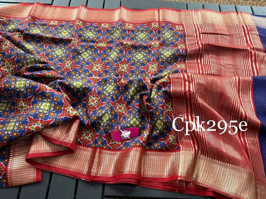 Nidhi Tussar Silk Saree | Shoppers Trend