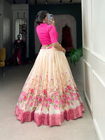 Load image into Gallery viewer, Radhika Cotton Silk Dhavani  / Langa Davani | Shoppers Trend
