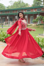 Load image into Gallery viewer, Payal Faux Blooming Anarkali | Shoppers Trend
