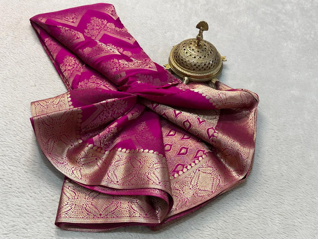 Devanshi Mysore Silk Saree | Shoppers Trend