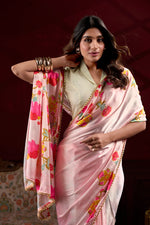 Load image into Gallery viewer, Ganga Satin Silk Saree | Shoppers Trend
