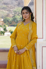 Load image into Gallery viewer, Urvisha Faux Georgette Anarkali | Shoppers Trend
