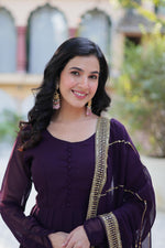 Load image into Gallery viewer, Shilpa Faux Blooming Anarkali | Shoppers Trend
