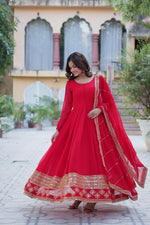 Load image into Gallery viewer, Shilpa Faux Blooming Anarkali | Shoppers Trend
