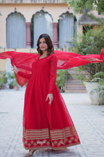 Load image into Gallery viewer, Shilpa Faux Blooming Anarkali | Shoppers Trend
