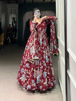 Load image into Gallery viewer, Snehal Marbel Anarkali For Weddings Special | Shoppers Trend
