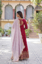 Load image into Gallery viewer, Ishita Faux Blooming Anarkali | Shoppers Trend
