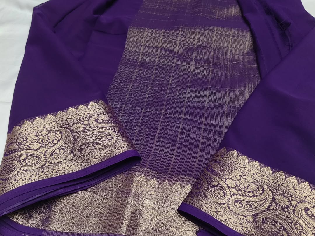 Yashoda Pure Viscose Silk Saree | Shoppers Trend