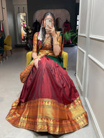 Load image into Gallery viewer, Priya Narayan Pet Dhavani Set / Langa Davani / Half Sarees | Shoppers Trend
