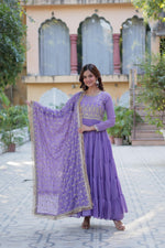 Load image into Gallery viewer, Riyanshika Star Georgette Anarkali | Shoppers Trend
