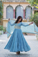 Load image into Gallery viewer, Riyanshika Star Georgette Anarkali | Shoppers Trend

