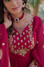 Load image into Gallery viewer, Mayuri Faux Blooming Georgette Anarkali | Shoppers Trend
