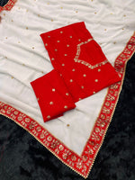 Load image into Gallery viewer, Priyanka Heavy Georgette  Saree | Shoppers Trend
