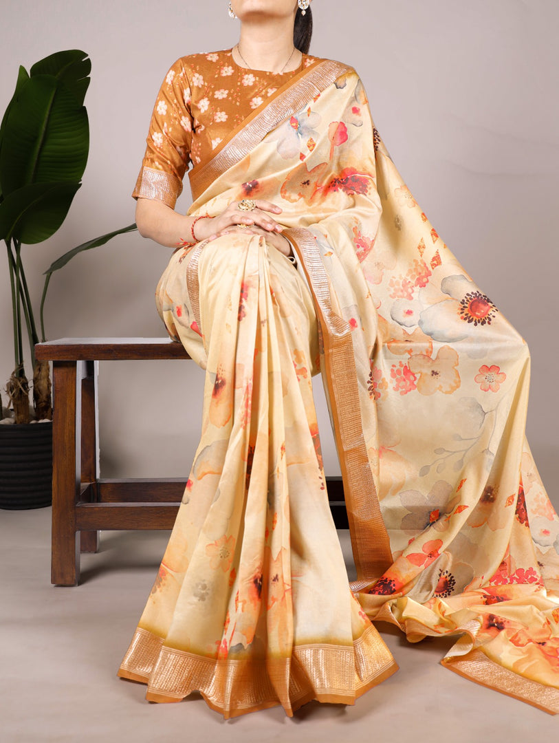 Jaya Tussar Silk Saree | Shoppers Trend