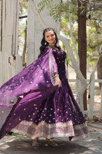 Load image into Gallery viewer, Kamal Faux Blooming Anarkali | Shoppers Trend
