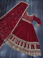 Load image into Gallery viewer, Kinjal  Faux Blooming Anarkali | Shoppers Trend
