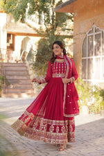 Load image into Gallery viewer, Kinjal  Faux Blooming Anarkali | Shoppers Trend
