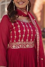 Load image into Gallery viewer, Kinjal  Faux Blooming Anarkali | Shoppers Trend
