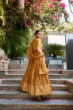 Load image into Gallery viewer, Rasmi Pure Chanderi Dhavani / Langa Davani / Half Sarees | Shoppers Trend
