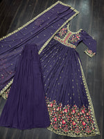 Load image into Gallery viewer, Geetha Faux Georgette Anarkali | Shoppers Trend
