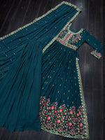 Load image into Gallery viewer, Geetha Faux Georgette Anarkali | Shoppers Trend
