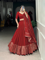 Load image into Gallery viewer, Mohini Pure Chanderi Dhavani / Langa Davani / Half Sarees | Shoppers Trend
