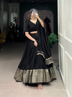 Load image into Gallery viewer, Mohini Pure Chanderi Dhavani / Langa Davani / Half Sarees | Shoppers Trend
