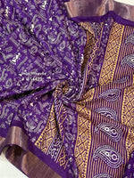 Load image into Gallery viewer, Ratan Dolla Cotton Silk Saree | Shoppers Trend
