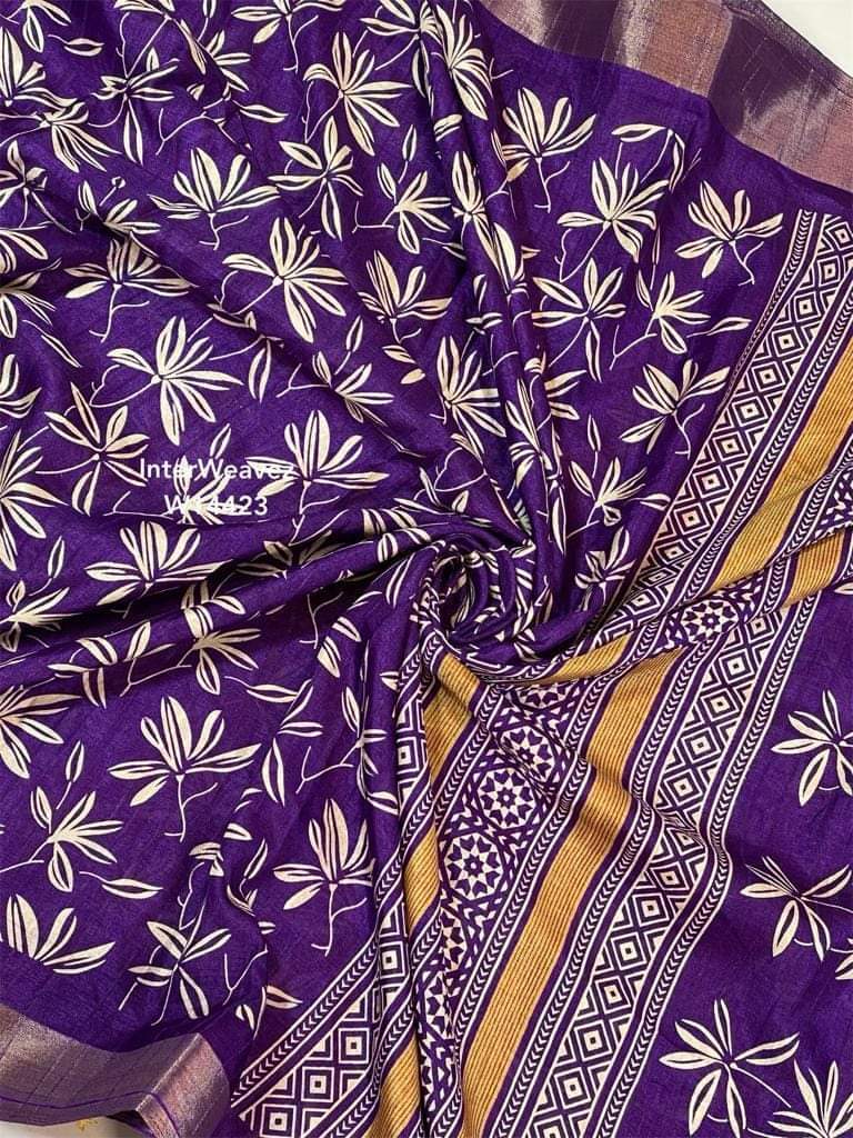 Ratan Dolla Cotton Silk Saree | Shoppers Trend