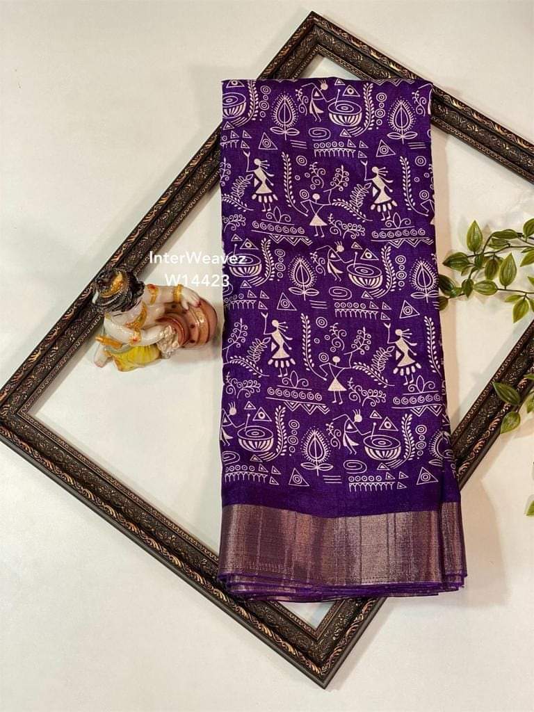 Ratan Dolla Cotton Silk Saree | Shoppers Trend