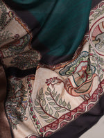 Load image into Gallery viewer, Krishna Tussar Silk With Viscose Border Saree | Shoppers Trend
