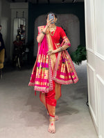 Load image into Gallery viewer, Manisha Jacquard Silk Saree | Shoppers Trend
