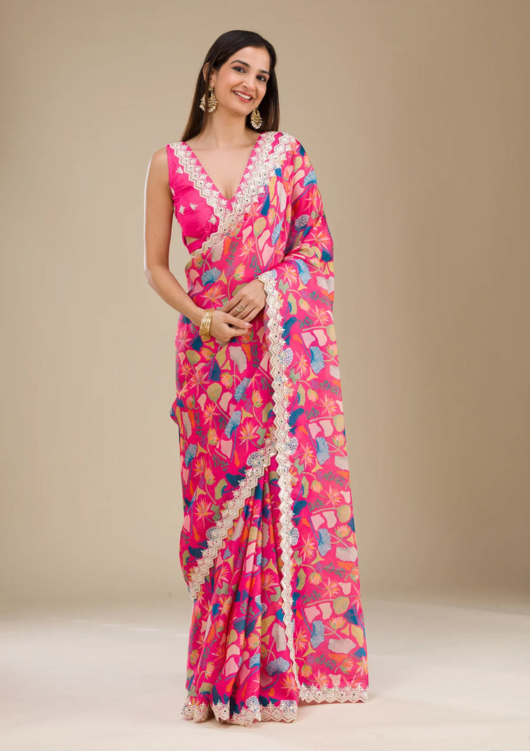 Piya Georgette Saree | Shoppers Trend