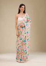 Load image into Gallery viewer, Piya Georgette Saree | Shoppers Trend

