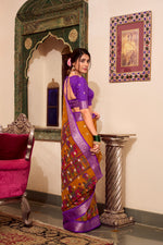 Load image into Gallery viewer, Payal Poly Cotton Saree | Shoppers Trend
