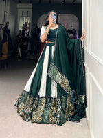 Load image into Gallery viewer, Janki Pure Rayon Dhavani Set | Langa Davani Set | Davani Set | Shoppers Trend
