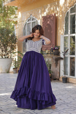 Load image into Gallery viewer, Ayesha Star Georgette Gown | Shoppers Trend
