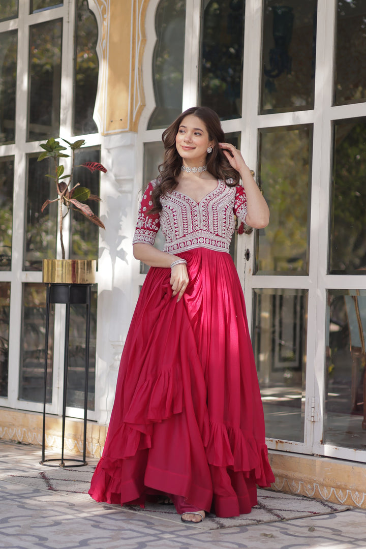 Ayesha Star Georgette Gown | Shoppers Trend
