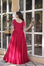 Load image into Gallery viewer, Ayesha Star Georgette Gown | Shoppers Trend
