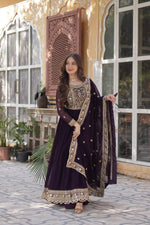 Load image into Gallery viewer, Megha Faux Blooming Anarkali | Shoppers Trend
