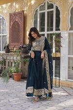 Load image into Gallery viewer, Megha Faux Blooming Anarkali | Shoppers Trend
