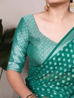 Load image into Gallery viewer, Krinika Nylon Georgette Saree | Shoppers Trend
