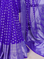 Load image into Gallery viewer, Krinika Nylon Georgette Saree | Shoppers Trend
